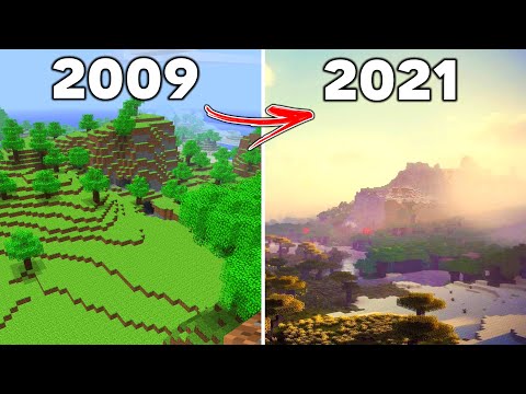 The Evolution of Minecraft Graphics...