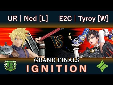 Ignition #31  GRAND FINALS - UR | Ned [L] (Cloud) vs E2C | Tyroy [W] (Bayonetta)