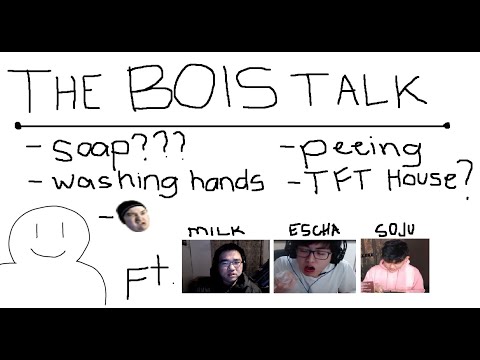 THE BOIS TALK | Washing Hands, Pool Activities, TFT House? | ft. Milk, Escha, Soju