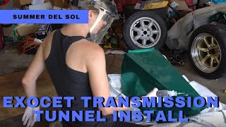 Exomotive Exocet Transmission Tunnel Install