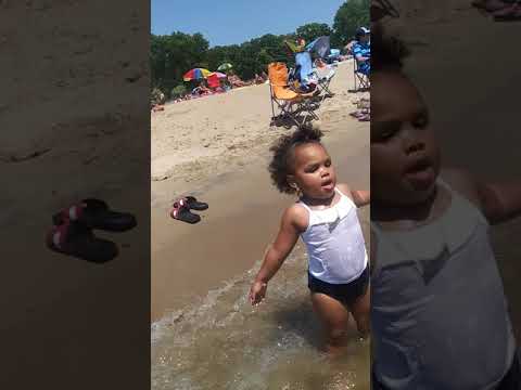 joel at the beach with his family 👪