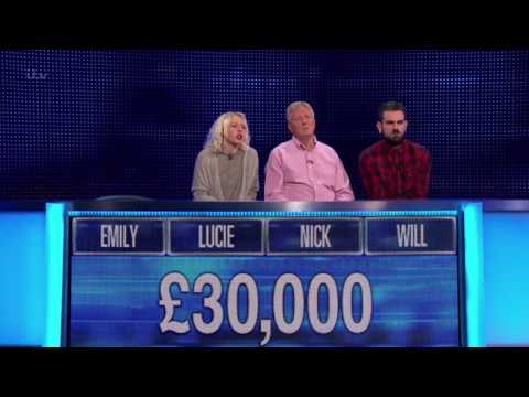 Emily Gets Her Bookmakers Question Right - The Chase