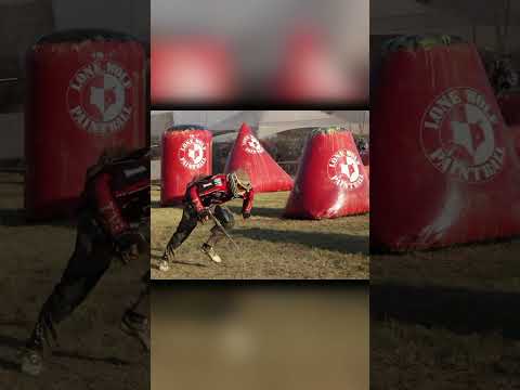 Watch Pro Paintball Player Chris Caputo with a Crazy Dive!