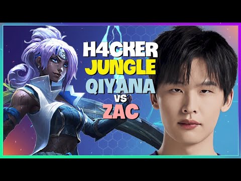 H4cker's Challenger Qiyana Masterclass: Pro Jungle Mechanics (Engsub)
