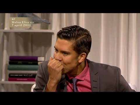 Fredrik Eklund vägrar prata svenska (with English subtitles) - Malou Efter tio (TV4)