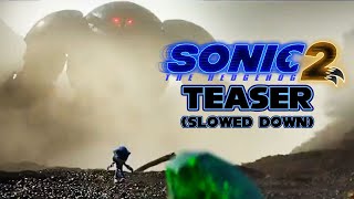 The NEW Sonic Movie 2 "Sonic Cut" Trailer is Too Fast! So We Slowed It Down!