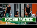 Kristaps Porzingis RETURNS to Celtics Practice (FULL HIGHLIGHTS)