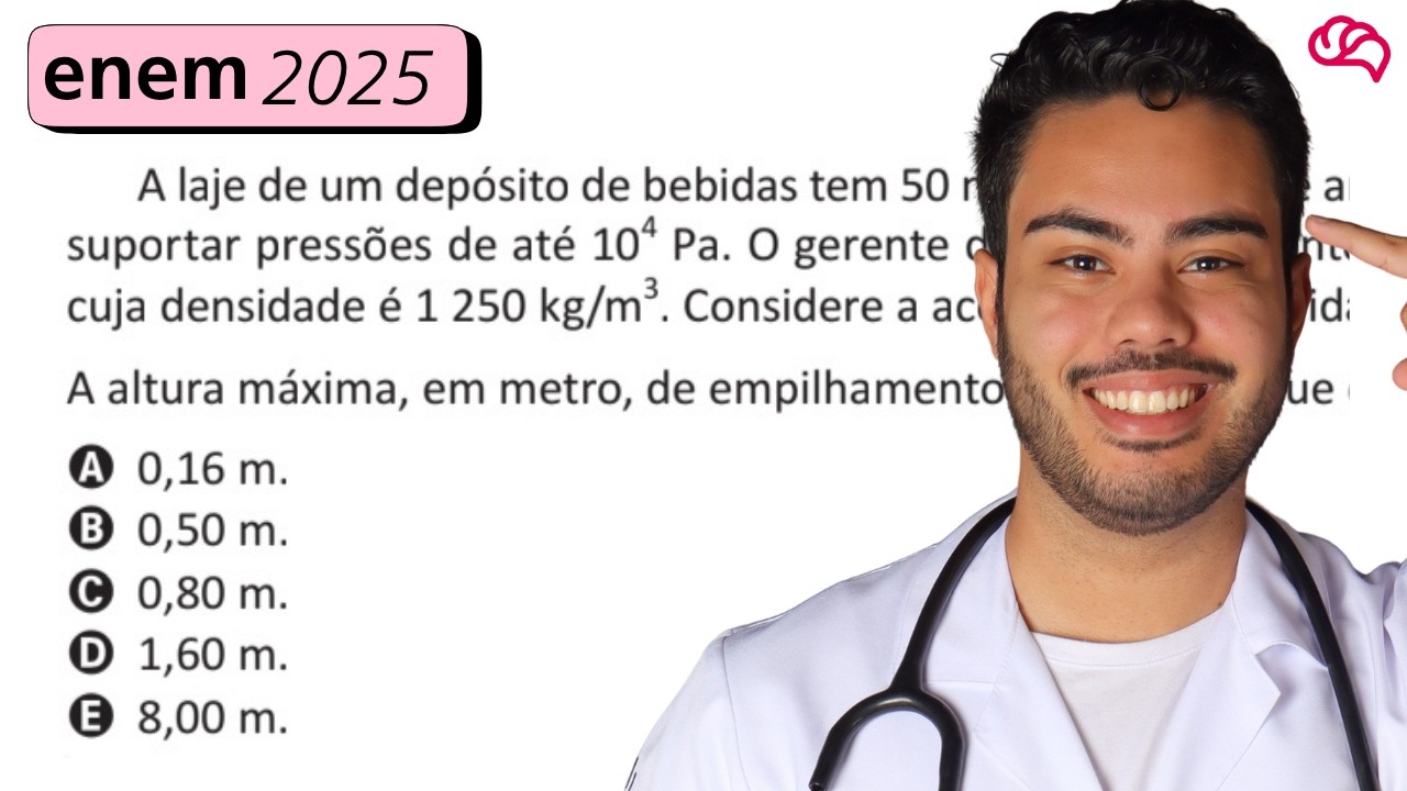 Resolução em Vídeo — Questão 118 ENEM 2025