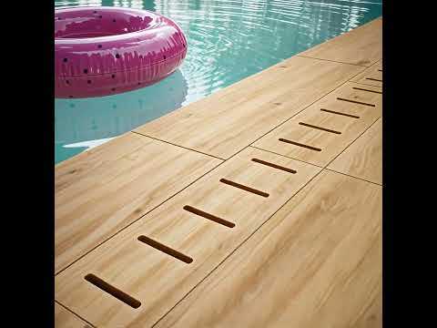 Dalle extérieur effet bois Copernicia 2.0 chêne R11 40x120 cm