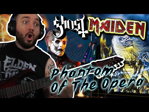 Ghost COVERING Iron Maiden - Phantom Of The Opera | Rocksmith Guitar Cover