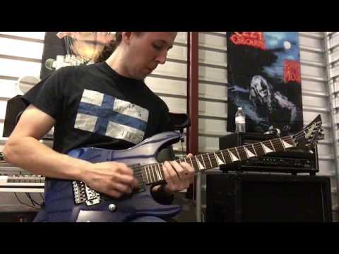 "Silent Night, Bodom Night" Guitar Solo Cover