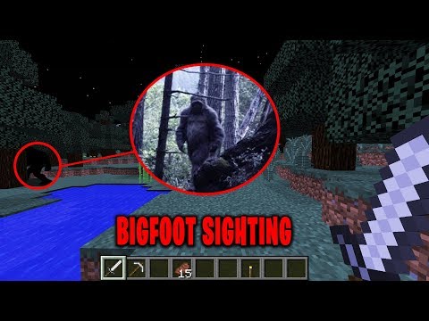 We lost SCP-1000... He *DESTROYED* our Base! (Minecraft Bigfoot Sighting)