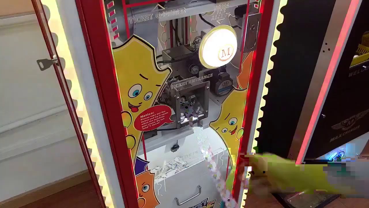 Luxurious Transparency Ticket Eater