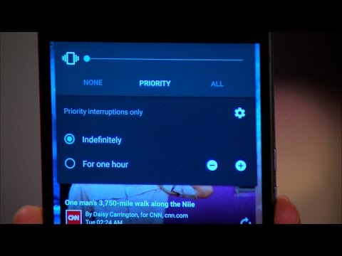 Set up Priority mode in Android Lollipop
