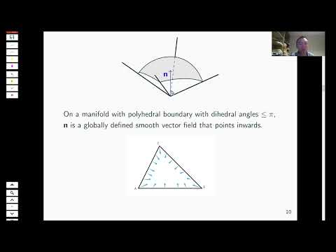 Jinming Wang - 2/2 A stable version of Gromov’s angle-shrinking problem and its index theoretic (..)