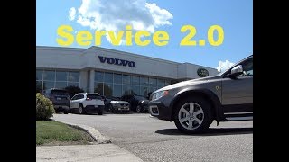 Volvo Software update at the dealer. Service 2.0