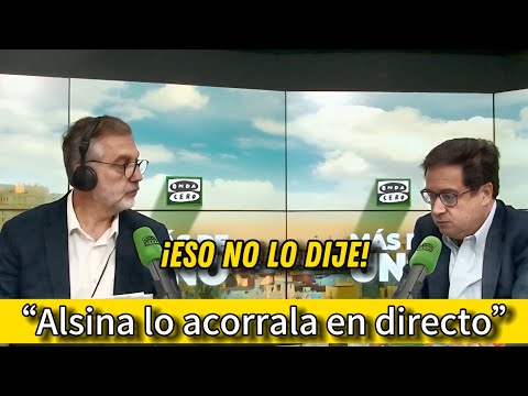 Alsina desmonta las mentiras de Óscar López EN DIRECTO