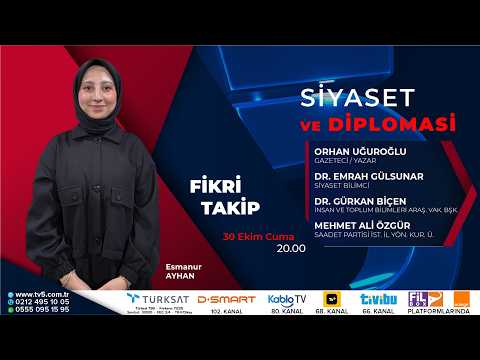 🔴#CANLI | Siyaset seçim çalışmalarına başladı mı? - Fikri Takip - Esmanur Ayhan
