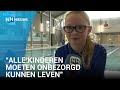 Megan (10) zwemt vijf kilometer voor het goede doel