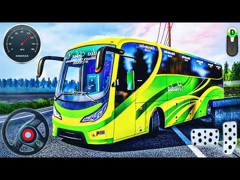 Realistic City Bus Driver 3D #2 - US Bus Driving Simulator 2024 - Android GamePlay