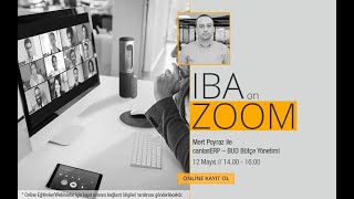 caniasERP IBA on Zoom - Mert Poyraz  - Bütçe Yönetimi