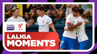 Download lagu Wonderkid Yamal sets record & DAZZLES for Barcelona vs Villarreal 🤩 | LaLiga 23/24 Moments mp3