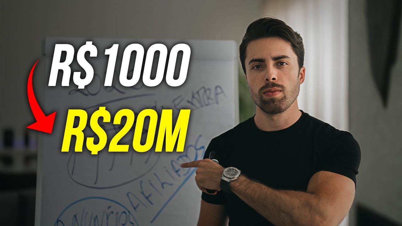 Como Transformei R$1000 em mais de R$20 MILHÕES Através da Internet (foi este caminho que segui).