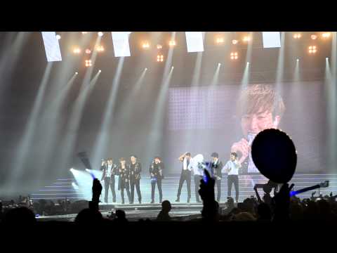 120406 Happy Birthday to Siwon & Eunhyuk, w/ WATER SPRAY & talk :)