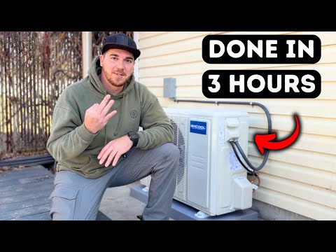 This Is Officially The EASIEST Mini Split To Install.