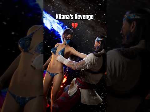 MK1 Kitana Takes Her Revenge On Liu Kang 💔 #shorts #mk1skins #mk12