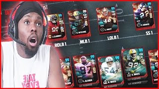 Madden 17 Ultimate Team - 99'S AT EVERY POSITION GRIND!! ( MUT 17 XB1)