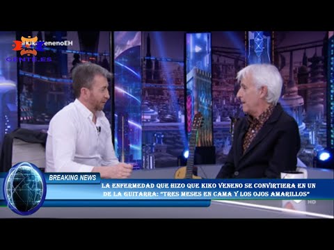 La enfermedad que hizo que Kiko Veneno se convirtiera en un  de la guitarra: “Tres meses en cama y l