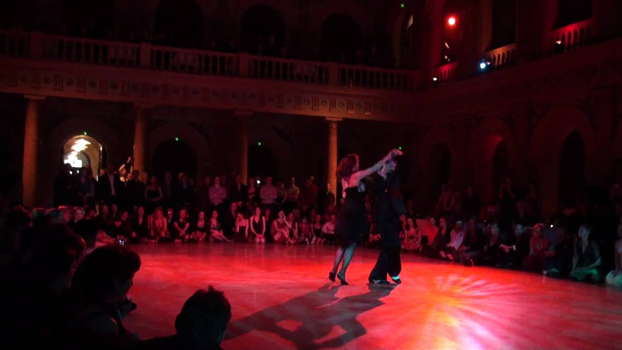 Diego Riemer El Pajaro and Maria Belen Giachello, Frostbite Tango festival, Helsinki, Jan 2011, milonga, tango 3