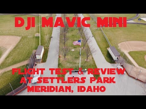 DJI Mavic Mini Flight Test & Review at Settlers Park