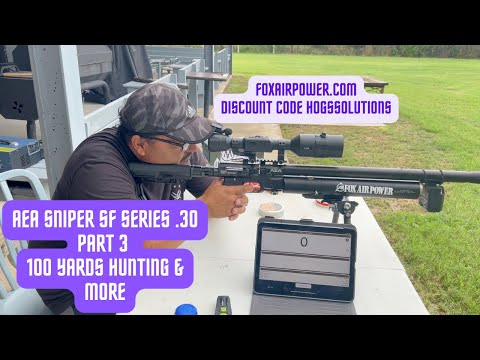 AEA SF SNIPER PART 3 100 YARDS CACERIA DE RATAS Y CONEJOS
