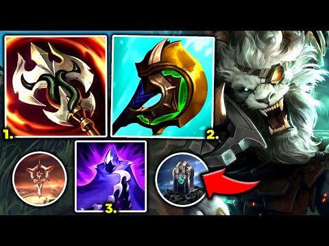 RENGAR TOP IS AN ABSOLUTE BEAST AS A TOPLANER (INCREDIBLE) - S13 Rengar TOP Gameplay Guide