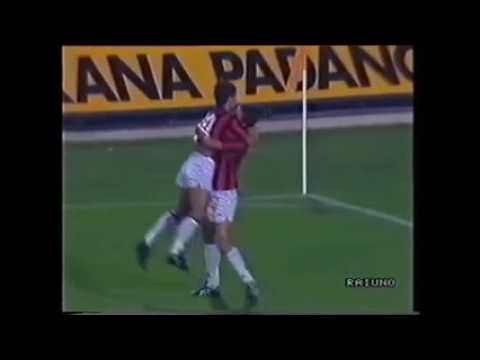 Milan - HJK Helsinki 4-0 - Coppa dei Campioni 1989-90 - 16imi di finale - andata