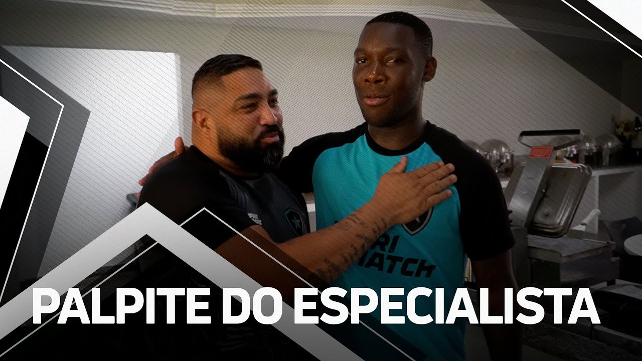 VÍDEO: Patrick de Paula perde ‘Palpite do Especialista’ para Jamal e paga almoço no Botafogo VÍDEO: Patrick de Paula perde ‘Palpite do Especialista’ para Jamal e paga almoço no Botafogo