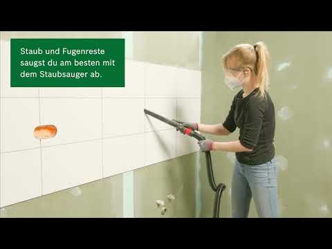 DIY-Wissen: Fliesenfugen entfernen