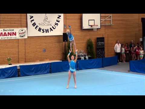 Albershausen 2015   088   013   WP   Youth   Dyn   GER   SC Hoyerswerda, Gina Lee Nickler & Pia Schü
