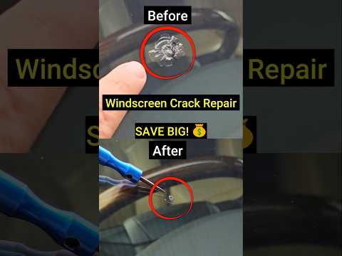 Windscreen Crack or Chip Repair | Don't Replace it. #windshieldrepair #toyotalandcruiser #car