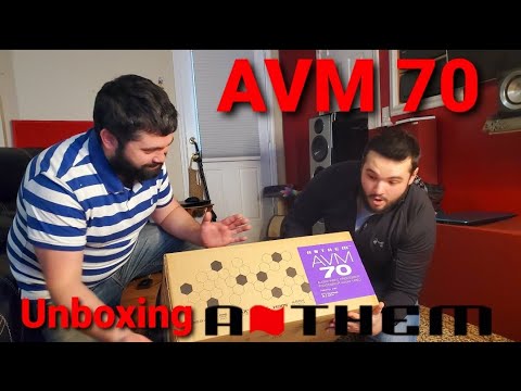 Anthem AVM70 Unboxing