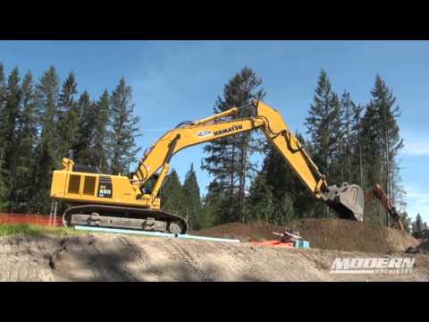 Modern Machinery - Team Nelson Earthwork & Utilities - Komatsu PC650LC Excavator