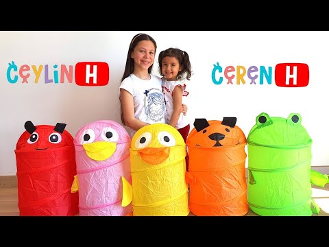Ceylin-H - Learning Colors Song - Toys BasketComptines Et Chansons Kinderlieder Canzoni per bambini