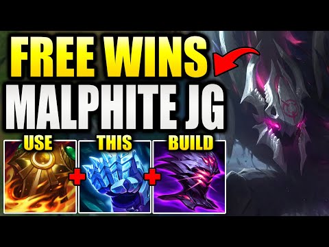 MALPHITE JUNGLE = FREE WINS (With the CORRECT Build)