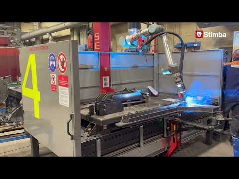 Senor referencia — robotické zváranie Universal Robots