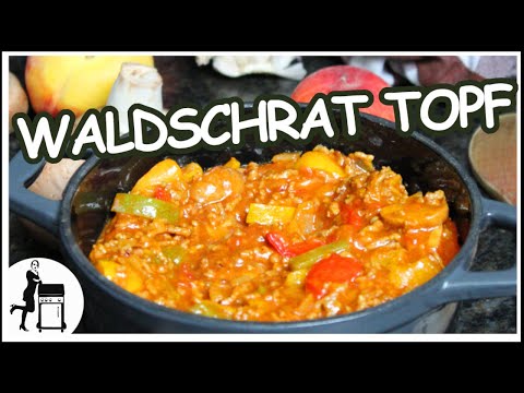 Lustiger Waldschrat: Schnelles Hackfleisch Topf Rezept mit Pfirsich