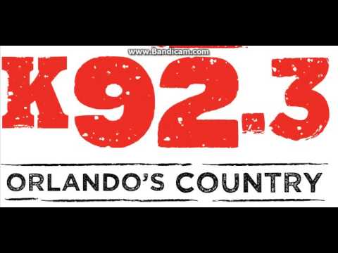 92.3 WWKA Orlando, FL (Country) 7pm TOTH (2/15/14)