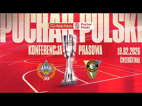 Konf. prasowa: AMW Arka Gdynia - Górnik Zamek Książ Wałbrzych (1/4 finału Pekao S.A Pucharu Polski)