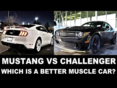 2022 Dodge Challenger Scat Pack Widebody Vs 2022 Ford Mustang GT: Which Muscle Car Should You Buy?